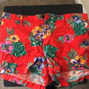 Floral Print Shorts